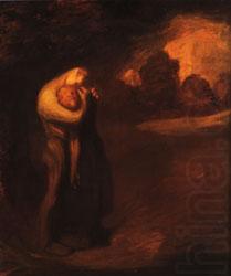 theophile-alexandre steinlen The Kiss china oil painting image